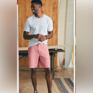 Faherty all‎ day shorts faded flag color 31 waist 9” inseam
